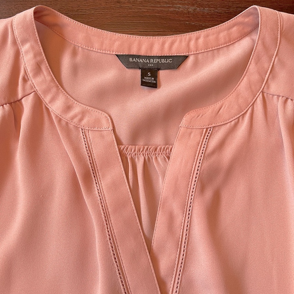 Banana Republic Factory Blush Pink Top